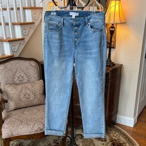 💙POP🤍SUGAR🩵Light Blue Women's  Jeans Sz 💙🩵🤍10